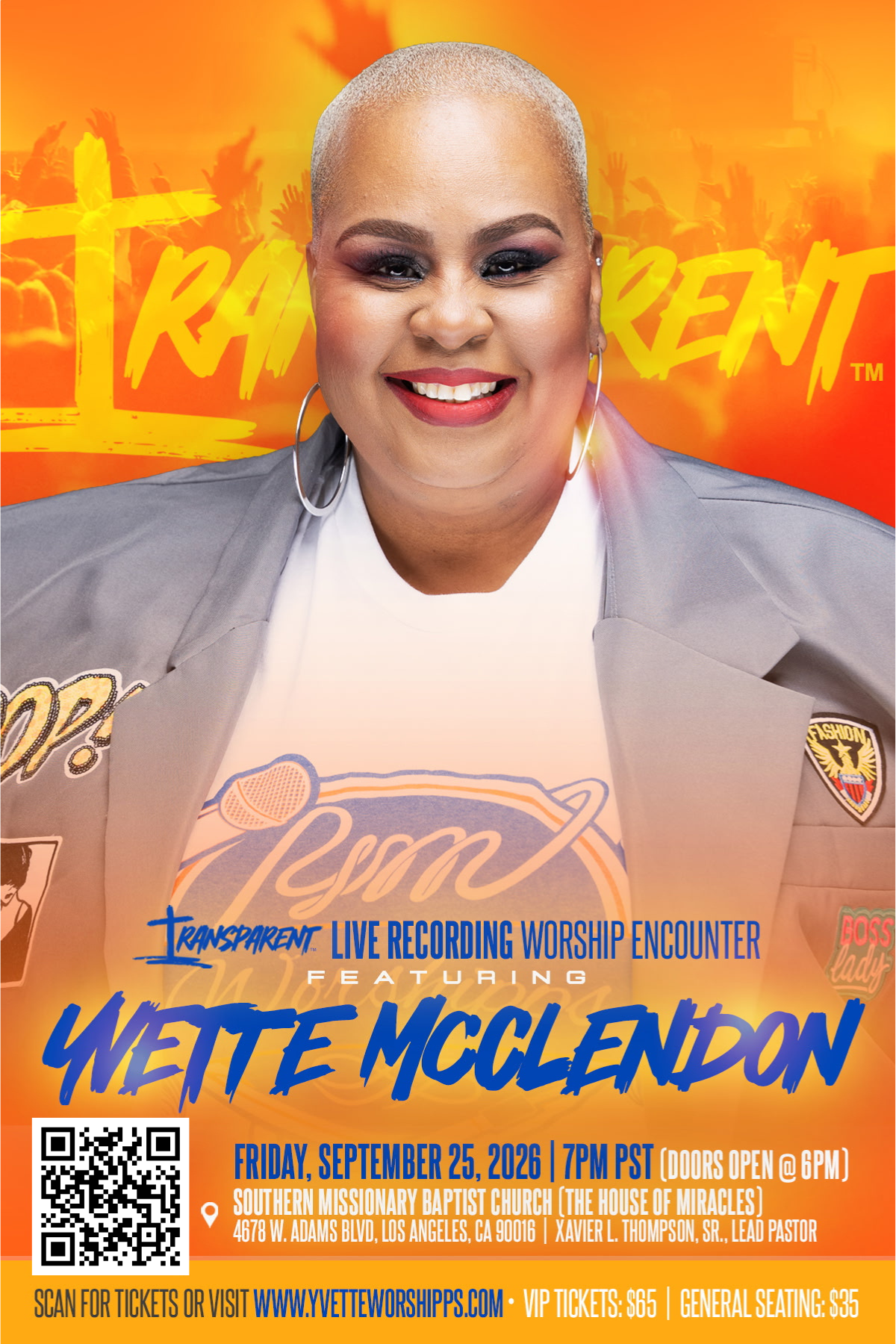 TRANSPARENT LIVE Recording Encounter featuring Yvette McClendon