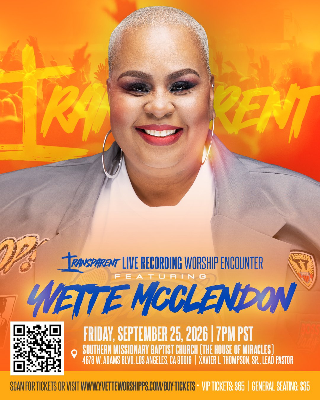 TRANSPARENT LIVE Recording Encounter featuring Yvette McClendon